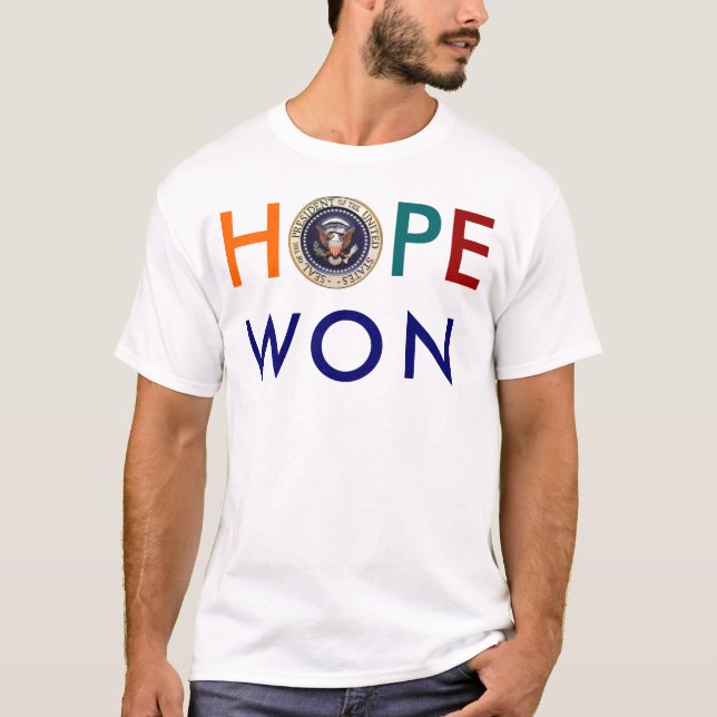 L'ESPOIR A GAGNÉ LE T-SHIRT - (Devant)