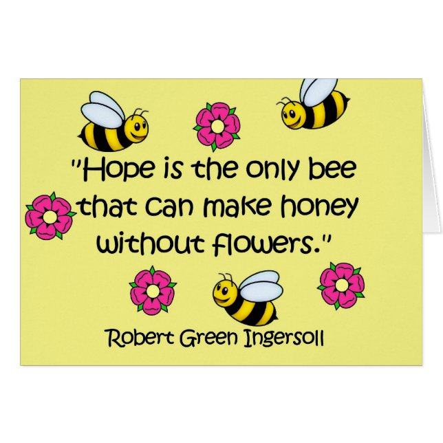 L'espoir est… (Devant horizontal)