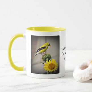 L'espoir flotte dans un mug à boisson SVGAGF