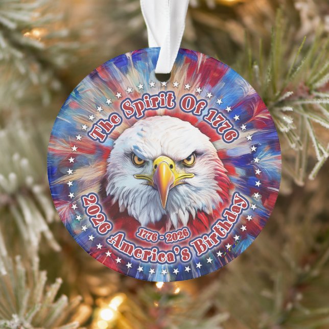 L'Esprit de 1776, 2026 L'aigle rouge de feu d'Amér (Arbre)