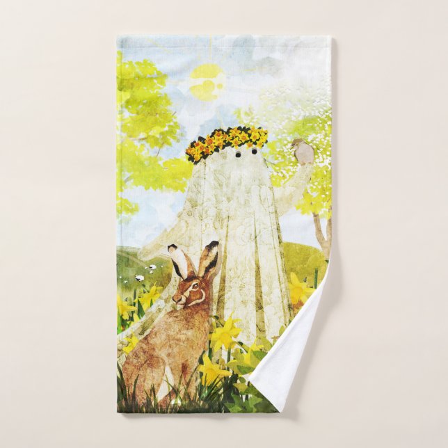 L'Esprit d'Ostara (Serviette à main)
