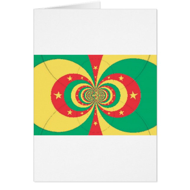 L'Esprit du Cameroun : L'Art Drapeau Indomptable D (Devant)