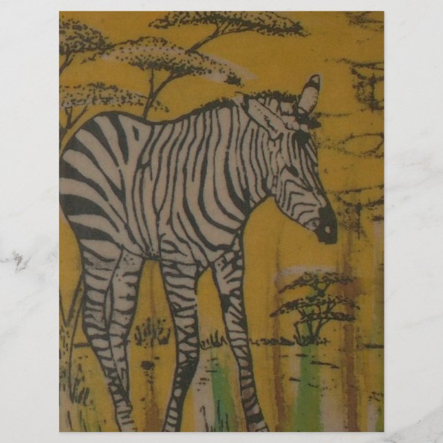 L'Esprit du Serengeti : Le Grazing du Zèbre dans l (Devant)