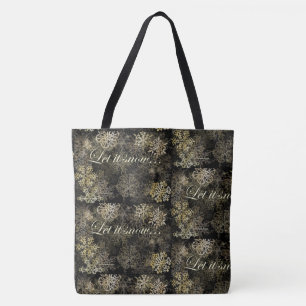 Let It Snow Blue Beach Song™ Sac fourre-tout