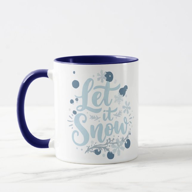 Let It Snow Mug (Gauche)