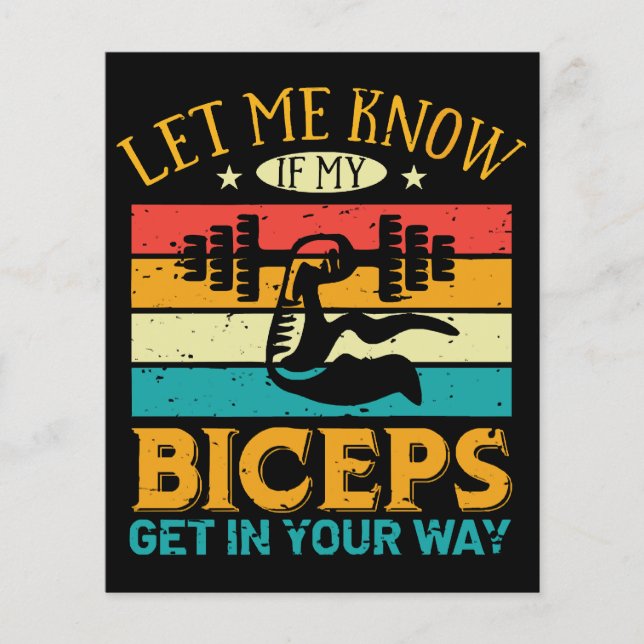 Let Me Know If My Biceps Get In Your Way (Devant)