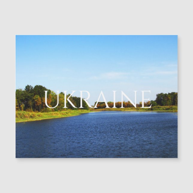 L'étang dans la partie steppe méridionale de l'Ukr (Devant)