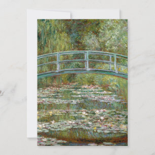 L'Etang Lily Carte Claude Monet