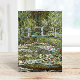 L'Etang Lily   Carte Claude Monet