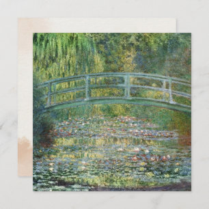 L'Etang Lily   Peinture vintage française
