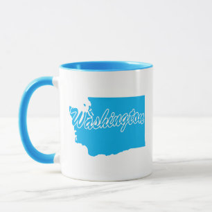 L'État De Washington En Forme De Mug