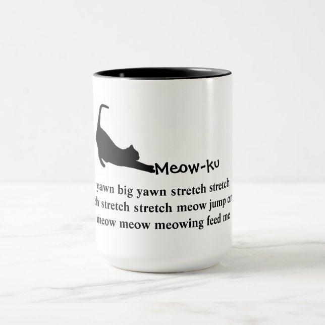 L'Étendue : Mug de chat Meow-ku (Centre)