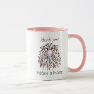 "L'Eternel aime et s'occupe de ses moutons" Mug