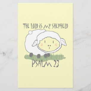 L'Éternel est mon berger Psalm 23 T-shirt bébé - U