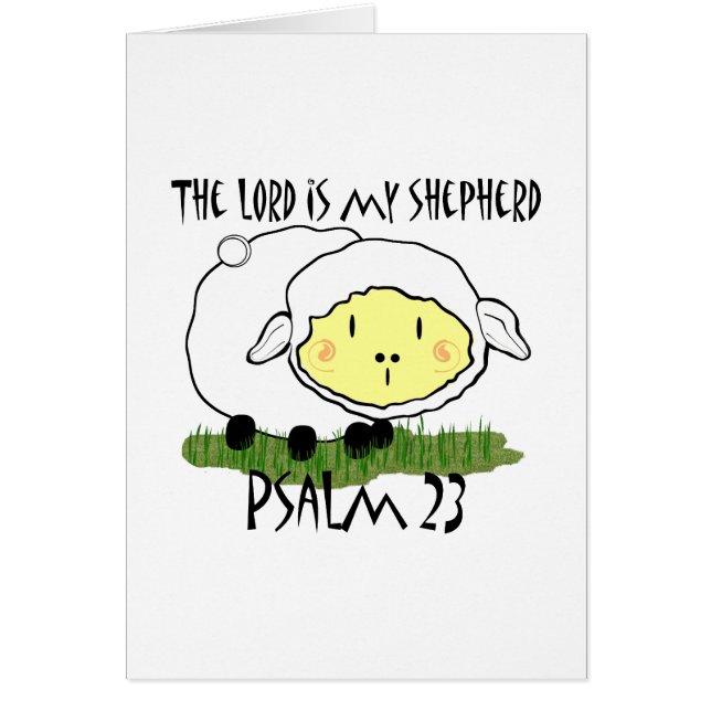 L'Éternel est mon berger Psalm 23 T-shirt bébé - U (Devant)