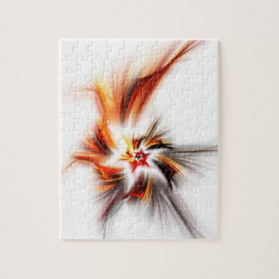 L'étoile du diable - puzzle d'art de fractale