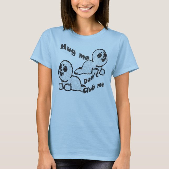L'étreinte, ne matraquent pas le T-shirt (Devant)