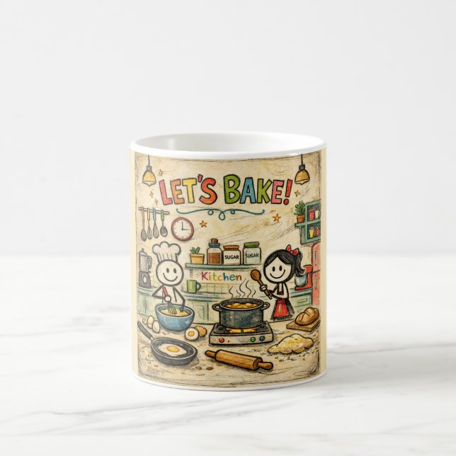 Let's Bake Mug (Centre)