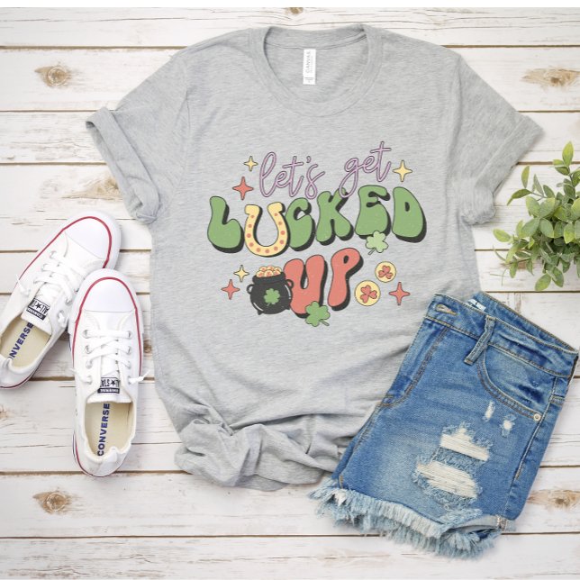 Let's Get Lucked Up St. Patrick's Day T-shirt (Créateur téléchargé)