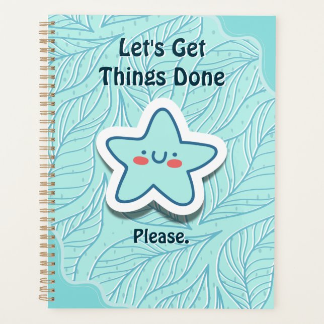 Let's Get Things Done Starfish Planner (Devant)