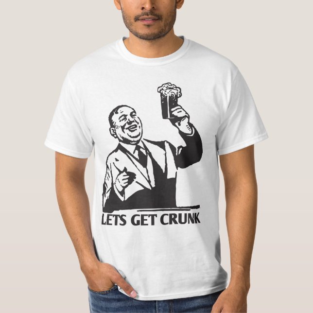 Lets obtiennent le T-shirt de crunk (Devant)