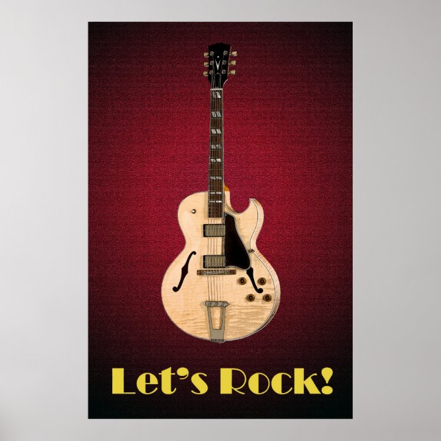 Let's Rock! 36 x 24 Poster (Devant)