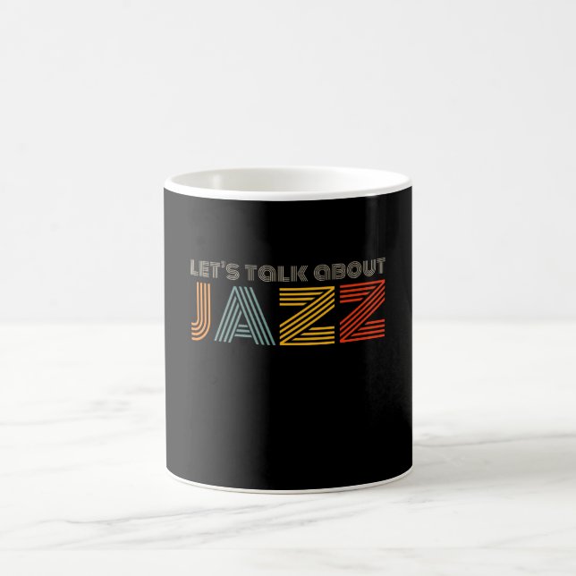 Let's talk about Jazz Music Retro Mug (Centre)