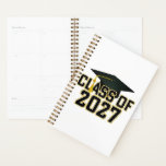 Letterman Class of 2027 Graduation<br><div class="desc">* CONGRATS TO THE GRAD! * * Customize this day / week planner for the graduate weeks to come! * With colorful stickers, 60 pages and 12 months long. * Two size options to choose from (soft or hard cover). * Add text to the cover (and / or to the...</div>