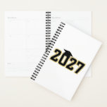Lettermen Class of 2027 Graduation<br><div class="desc">* CONGRATS TO THE GRAD! * * Customize this day / week planner for the graduate weeks to come! * With colorful stickers, 60 pages and 12 months long. * Two size options to choose from (soft or hard cover). * Add text to the cover (and / or to the...</div>