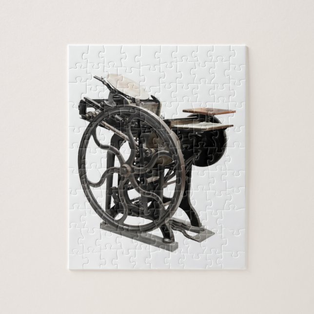 letterpress antique du puzzle de 1888 (Vertical)