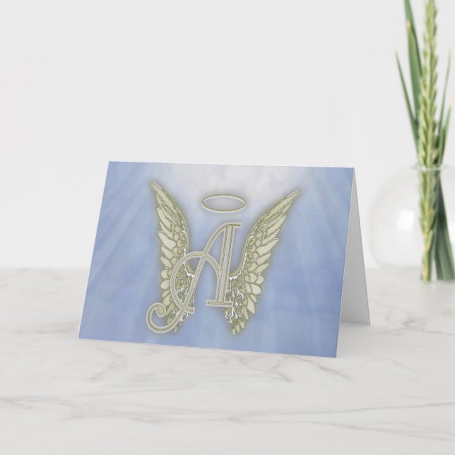 Lettre A Ange Monogramme (Devant)