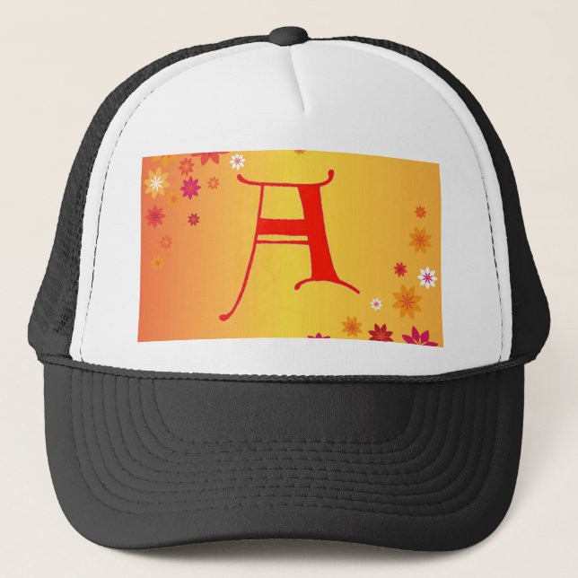 Lettre A Casquette (Devant)