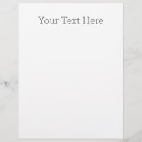 Lettre À En-tête Create Your Own Letterhead Paper, Size: 8.5" x 11"