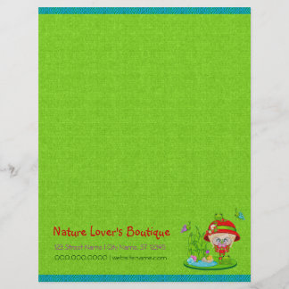 Lettre À En-tête Nature Lover Frog Faune