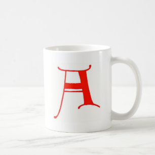 Lettre A Mug