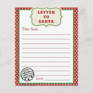Lettre à Père Noël
