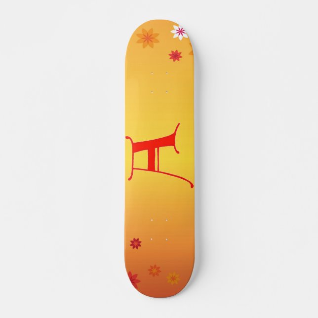 Lettre A Skateboard (Devant)