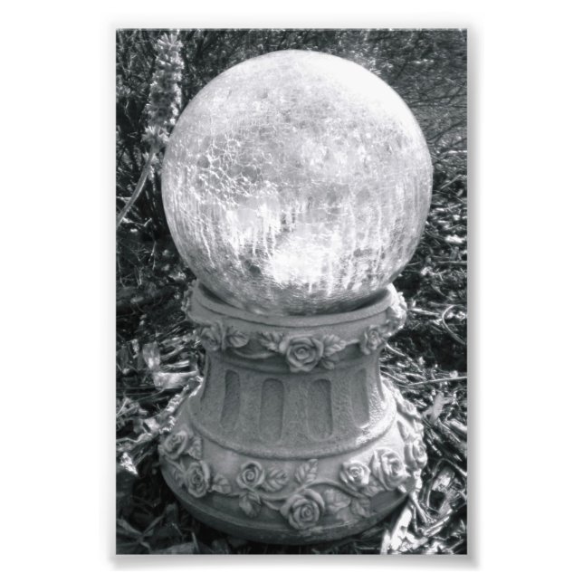 LETTRE Alphabet Photographie I8 noir et blanc 4x6 (Devant)