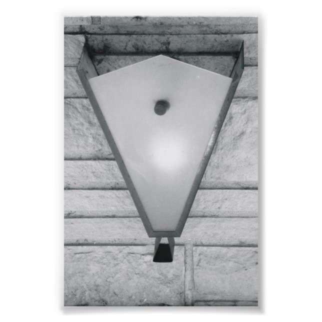 LETTRE Alphabet Photographie V2 Noir et Blanc 4x6 (Devant)