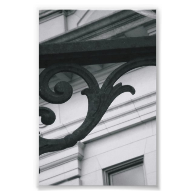 LETTRE Alphabet Photographie Y2 Noir et Blanc 4x6 (Devant)