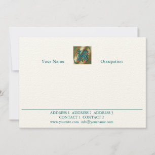 Lettre antique K - Carte de correspondance