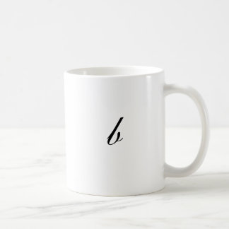 Lettre b mug