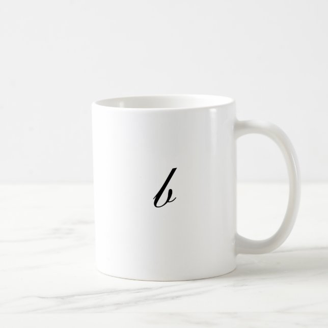 Lettre b mug (Droite)