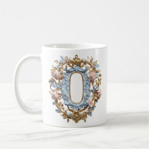 Lettre baroque 'O' Mug pour une Princesse au café