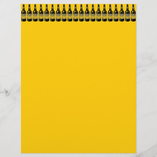 LETTRE BOTTES DE BIÈRE TÊTE (Devant)