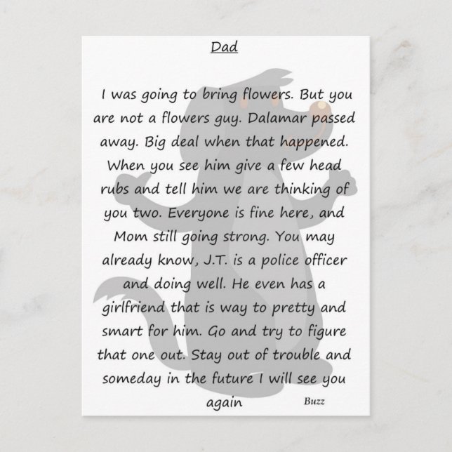 Lettre carte postale (Devant)