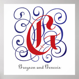 Lettre Casquette gothique G, Poster PNG 300 ppp