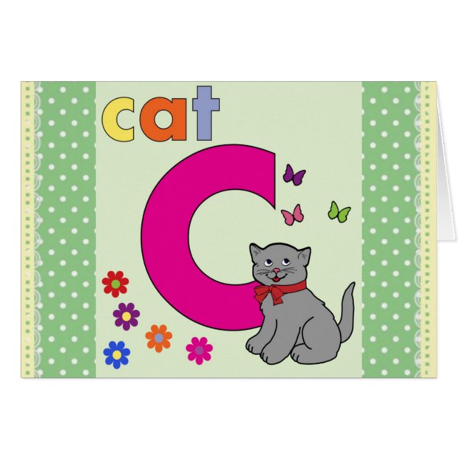 Lettre cat C (Devant horizontal)