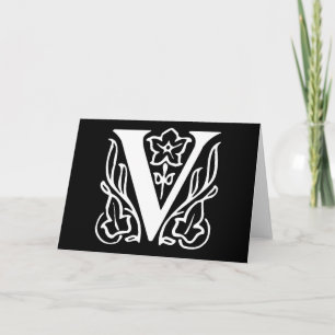 Lettre chic V