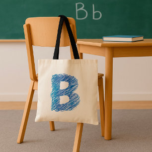 Lettre croisée B Sac fourre-tout